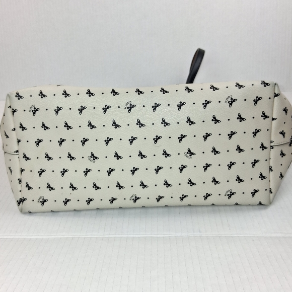 Coach F29803 City Butterfly Dot Print Zip Tote